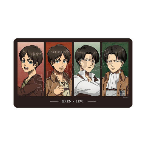 『進撃の巨人』描き下ろし エレン&リヴァイ 過去と現在ver. マルチデスクマット【202604再販】