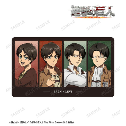 『進撃の巨人』描き下ろし エレン&リヴァイ 過去と現在ver. マルチデスクマット【202512再販】