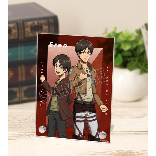 『進撃の巨人』描き下ろし エレン 過去と現在ver. A6アクリルパネル【202512再販】
