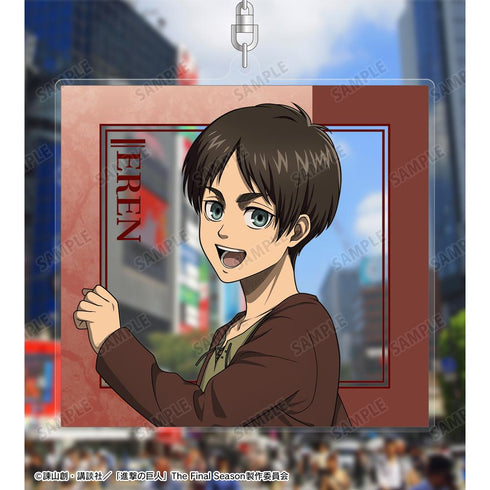 『進撃の巨人』描き下ろし エレン 過去ver. BIGアクリルキーホルダー【202512再販】