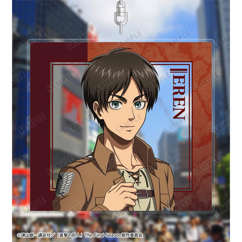 『進撃の巨人』描き下ろし エレン 現在ver. BIGアクリルキーホルダー【202512再販】