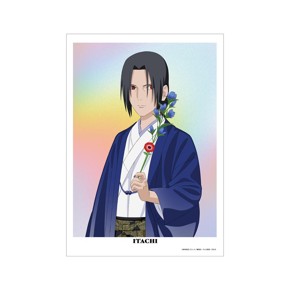 NARUTO-ナルト- 疾風伝』描き下ろし うちはイタチ A3マット加工