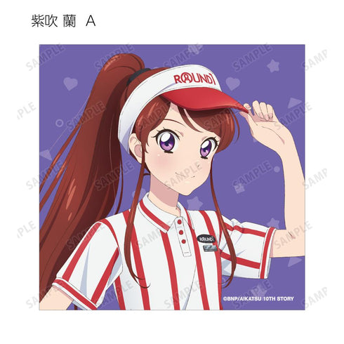 《偶像活动!10th STORY ~通往未来的STARWAY~》全新绘制 ROUND1版 方形收藏卡(单位/盒)