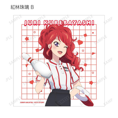 《偶像活动!10th STORY ~通往未来的STARWAY~》全新绘制 ROUND1版 方形收藏卡(单位/盒)