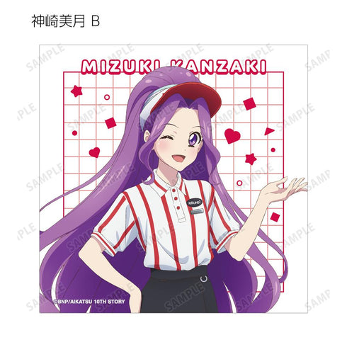 《偶像活动!10th STORY ~通往未来的STARWAY~》全新绘制 ROUND1版 方形收藏卡(单位/盒)