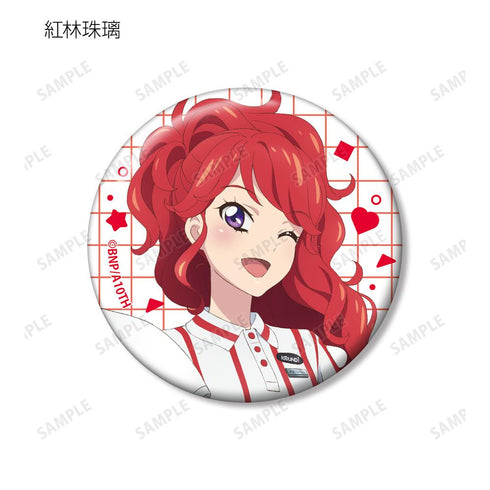 『アイカツ! 10th STORY ~未来へのSTARWAY~』描き下ろし ROUND1ver. トレーディング缶バッジ(単位/BOX)
