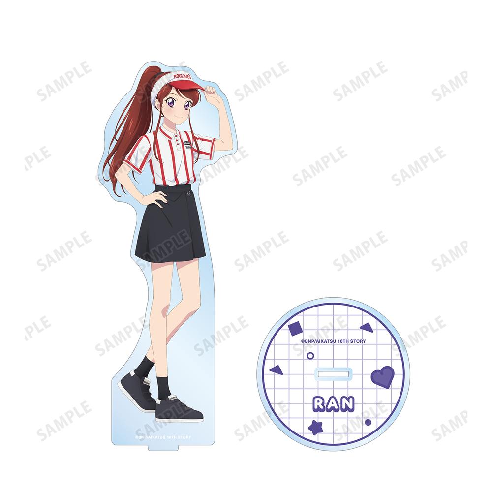アイカツ アクリルスタンド らん アイカツ！ 10th STORY ～未来へのSTARWAY～ - 描き下ろし 紫吹