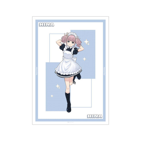 『ガールズバンドクライ』描き下ろし ヒナ メイド風ver. A3マット加工ポスター【202502再販】