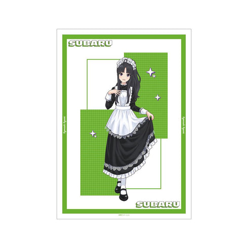 『ガールズバンドクライ』描き下ろし 安和 すばる メイド風ver. A3マット加工ポスター【202502再販】