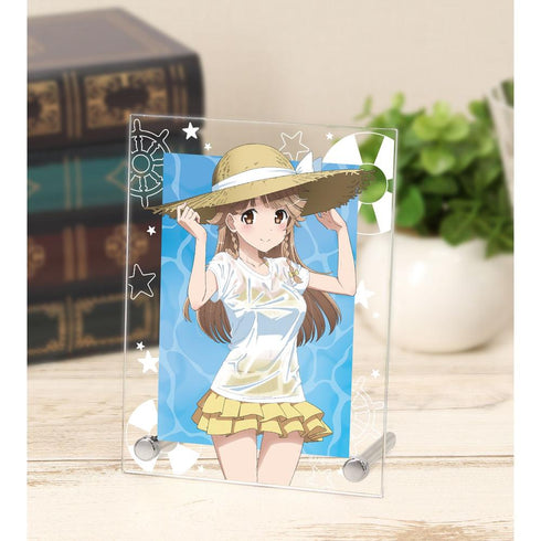 『ハイスクール・フリート』描き下ろし 納沙 幸子 海辺ver. A6アクリルパネル【202603再販】