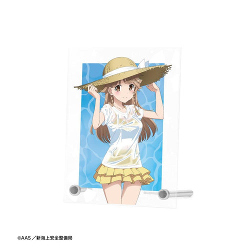 『ハイスクール・フリート』描き下ろし 納沙 幸子 海辺ver. A6アクリルパネル【202603再販】