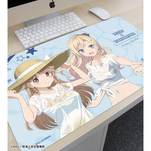 『ハイスクール・フリート』描き下ろし 納沙 幸子&ヴィルヘルミーナ 海辺ver. マルチデスクマット【202603再販】