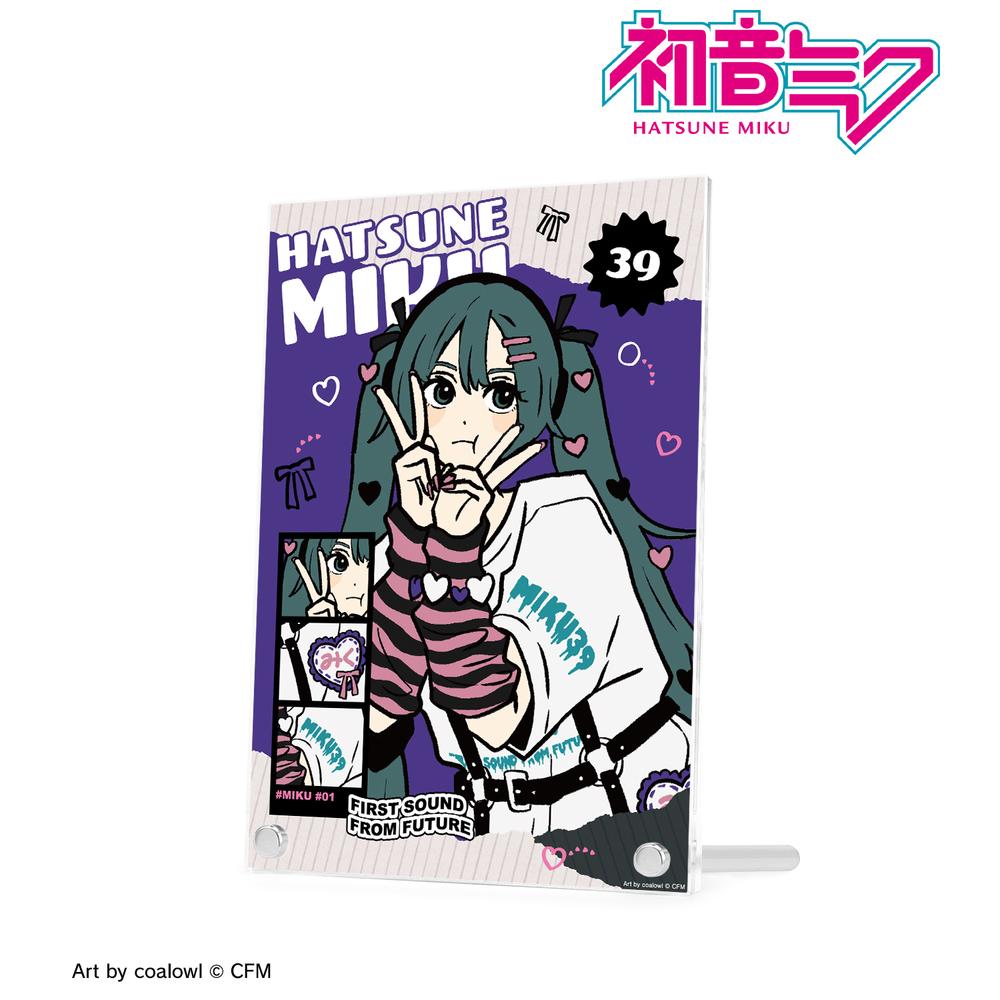 初音ミク』描き下ろし 初音ミク ハートver. Art by coalowl A5