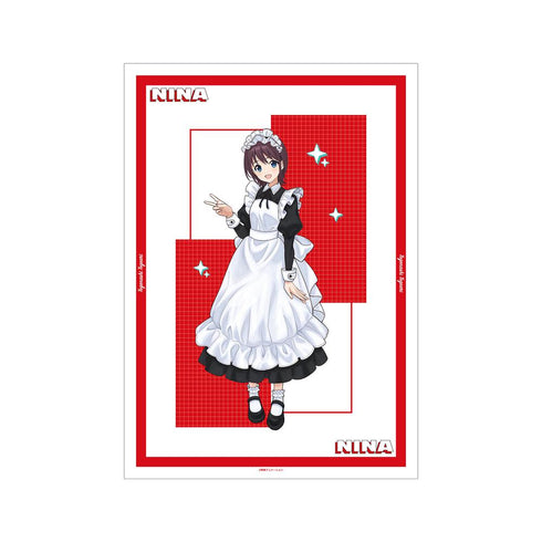 『ガールズバンドクライ』描き下ろし 井芹 仁菜 メイド風ver. A3マット加工ポスター【202502再販】