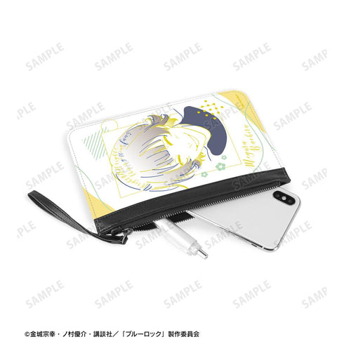 『ブルーロック』蜂楽 廻 lette-graph PUレザーフラットポーチ【202602再販】