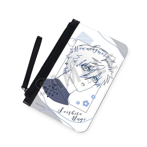 『ブルーロック』凪 誠士郎 lette-graph PUレザーフラットポーチ【202602再販】