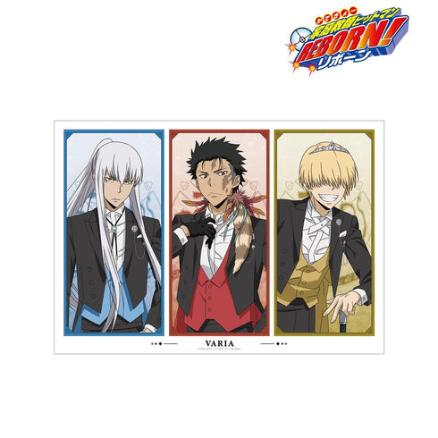 《家庭教师Hitman REBORN!》全新绘制 瓦利亚 燕尾服版 A3哑光处理海报【202607再版】