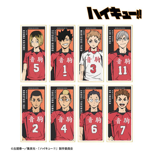 『ハイキュー!! ゴミ捨て場の決戦』トレーディングスタンド付き色紙 ver.B(単位/BOX)【202506再販】