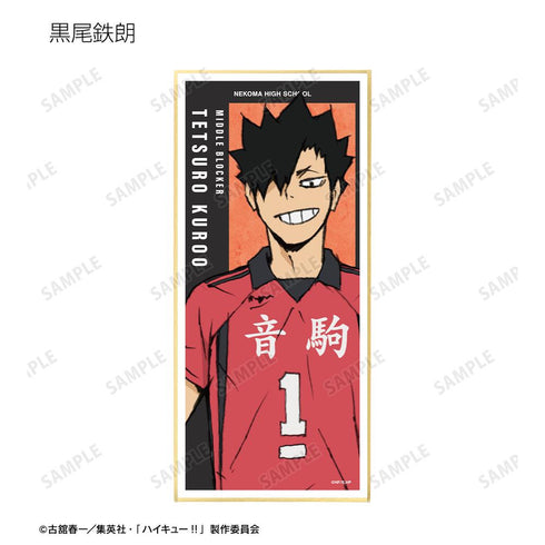 『ハイキュー!! ゴミ捨て場の決戦』トレーディングスタンド付き色紙 ver.B(単位/BOX)【202506再販】