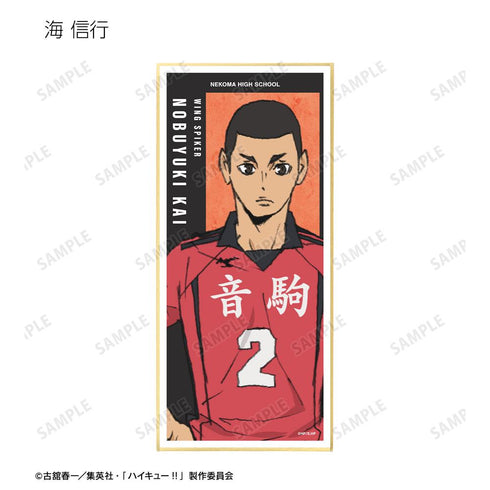 『ハイキュー!! ゴミ捨て場の決戦』トレーディングスタンド付き色紙 ver.B(単位/BOX)【202506再販】