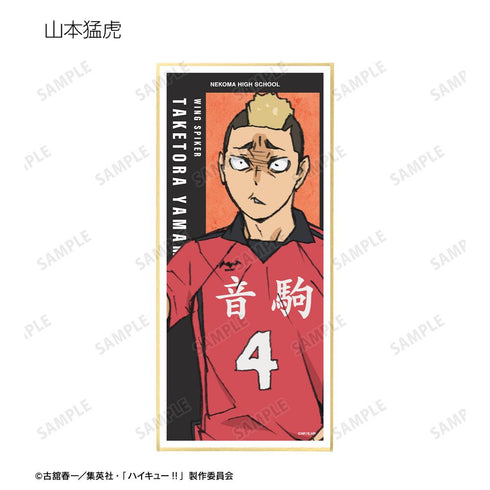 『ハイキュー!! ゴミ捨て場の決戦』トレーディングスタンド付き色紙 ver.B(単位/BOX)【202506再販】