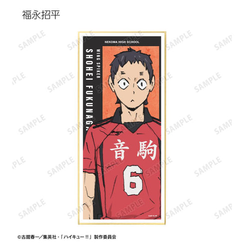 『ハイキュー!! ゴミ捨て場の決戦』トレーディングスタンド付き色紙 ver.B(単位/BOX)【202506再販】