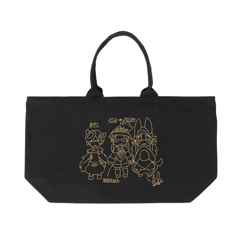 『メイドインアビス 烈日の黄金郷』ナナチの描いた絵 BIGジップトートバッグ【202512再販】