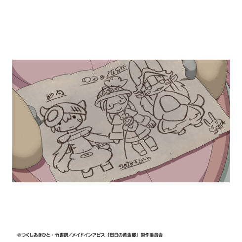 『メイドインアビス 烈日の黄金郷』ナナチの描いた絵 Tシャツレディース