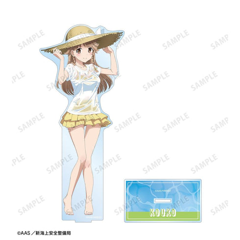 『ハイスクール・フリート』描き下ろし 納沙 幸子 海辺ver. 1/7スケール BIGアクリルスタンド【202603再販】