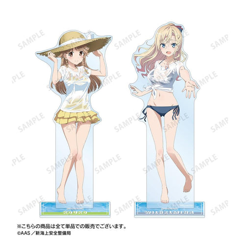 『ハイスクール・フリート』描き下ろし 納沙 幸子 海辺ver. 1/7スケール BIGアクリルスタンド【202603再販】