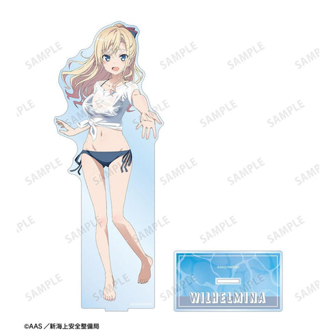 『ハイスクール・フリート』描き下ろし ヴィルヘルミーナ 海辺ver. 1/7スケール BIGアクリルスタンド【202603再販】