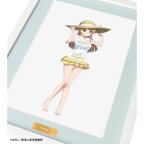 『ハイスクール・フリート』描き下ろし 納沙 幸子 海辺ver. キャラファイングラフ