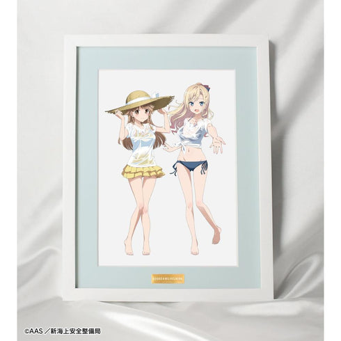 『ハイスクール・フリート』描き下ろし 納沙 幸子&ヴィルヘルミーナ 海辺ver. キャラファイングラフ【202603再販】