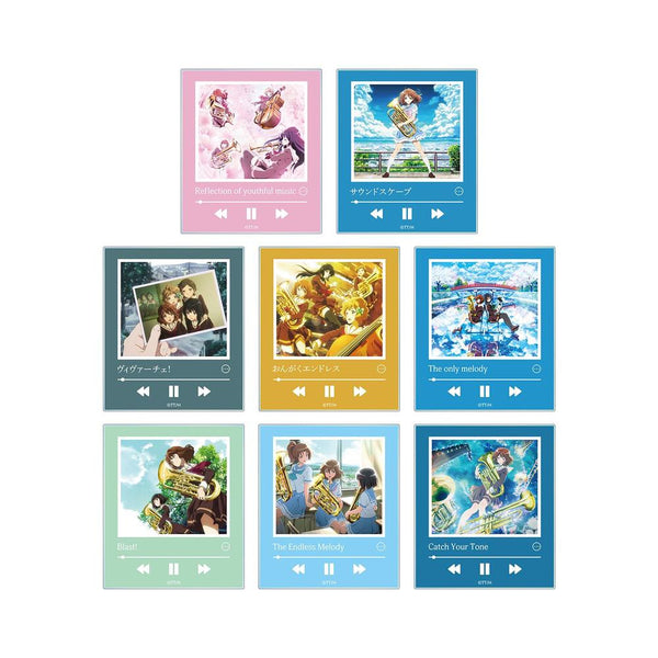 『響け!ユーフォニアムシリーズ』トレーディングミュージックプレイヤー風アクリルカード ver.B(単位/BOX)【202607再販】