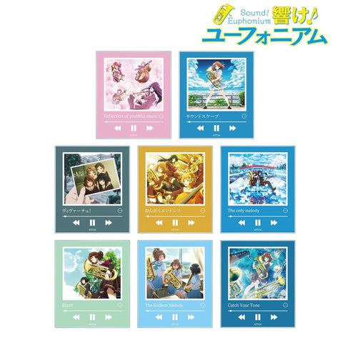 『響け!ユーフォニアムシリーズ』トレーディングミュージックプレイヤー風アクリルカード ver.B(単位/BOX)【202607再販】