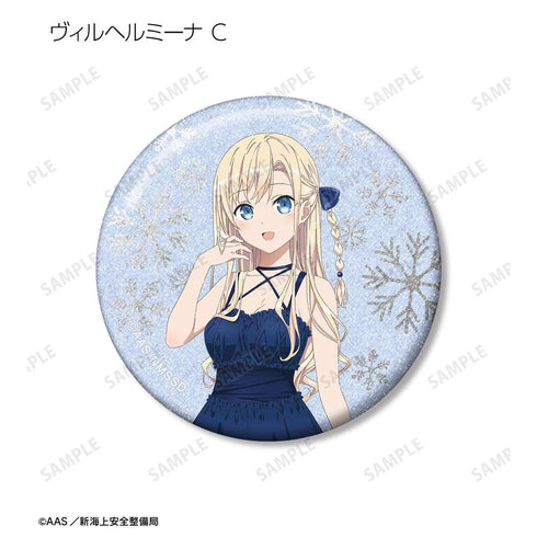 『ハイスクール・フリート』描き下ろし ココ・ミーナ トレーディンググリッター缶バッジ(単位/BOX)【202603再販】