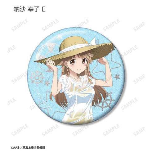 『ハイスクール・フリート』描き下ろし ココ・ミーナ トレーディンググリッター缶バッジ(単位/BOX)【202603再販】