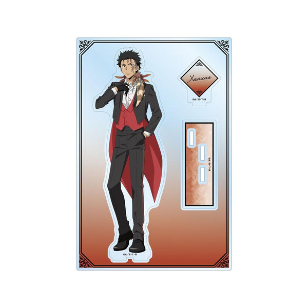 《家庭教师Hitman REBORN!》全新绘制 XANXUS 燕尾服版 附配件BIG亚克力立牌【202607再版】