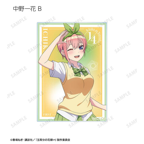 『五等分の花嫁∽』描き下ろし 衣装交換ver. 第2弾 トレーディングアクリルカード(単位/BOX)