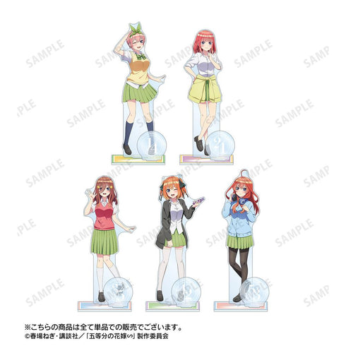 『五等分の花嫁∽』描き下ろし 中野二乃 衣装交換ver. 第2弾 パーツ付きBIGアクリルスタンド
