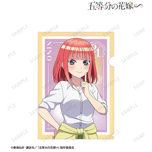 『五等分の花嫁∽』描き下ろし 中野二乃 衣装交換ver. 第2弾 クリアファイル