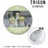 『TRIGUN STAMPEDE』ヴァッシュ&ナイヴズ&レム ゆるコマ 3WAY缶バッジ