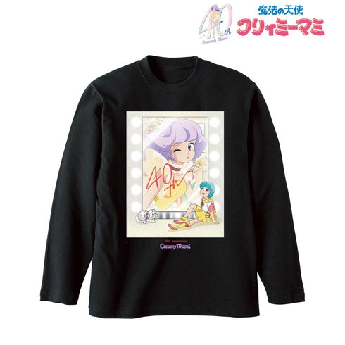 『魔法の天使クリィミーマミ』40周年イラスト クリィミーマミ&森沢 優 ロングTシャツユニセックス