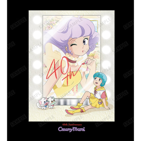 『魔法の天使クリィミーマミ』40周年イラスト クリィミーマミ&森沢 優 ロングTシャツユニセックス