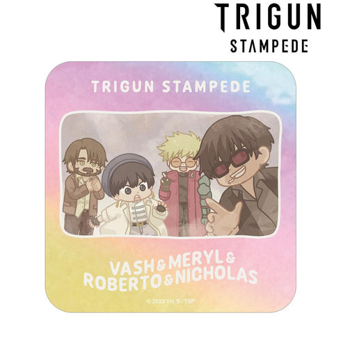 『TRIGUN STAMPEDE』集合 ゆるコマ オーロラステッカー