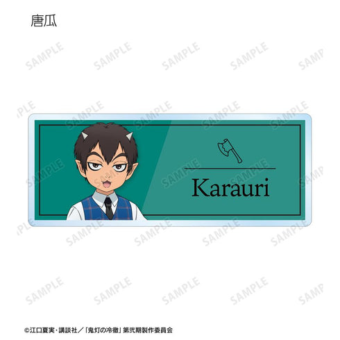 『鬼灯の冷徹』描き下ろし スーツver. トレーディングアクリルネームプレート(単位/BOX)