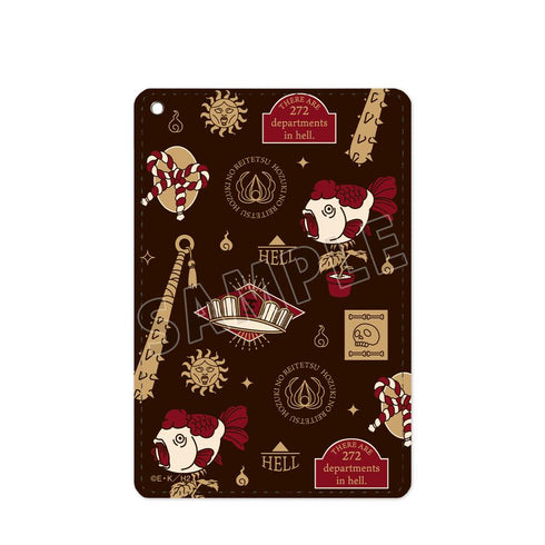 『鬼灯の冷徹』地獄モチーフ柄 1ポケットパスケース【202504再販】