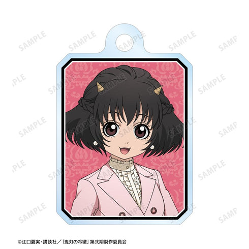 『鬼灯の冷徹』描き下ろし ピーチ・マキ スーツver. 2連ワイヤーアクリルキーホルダー