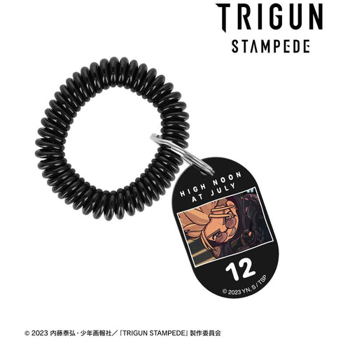 『TRIGUN STAMPEDE』ヴァッシュ・ザ・スタンピード ゆるコマ ロッカーキー風アクリルキーホルダー ver.D