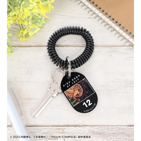 『TRIGUN STAMPEDE』ヴァッシュ・ザ・スタンピード ゆるコマ ロッカーキー風アクリルキーホルダー ver.D